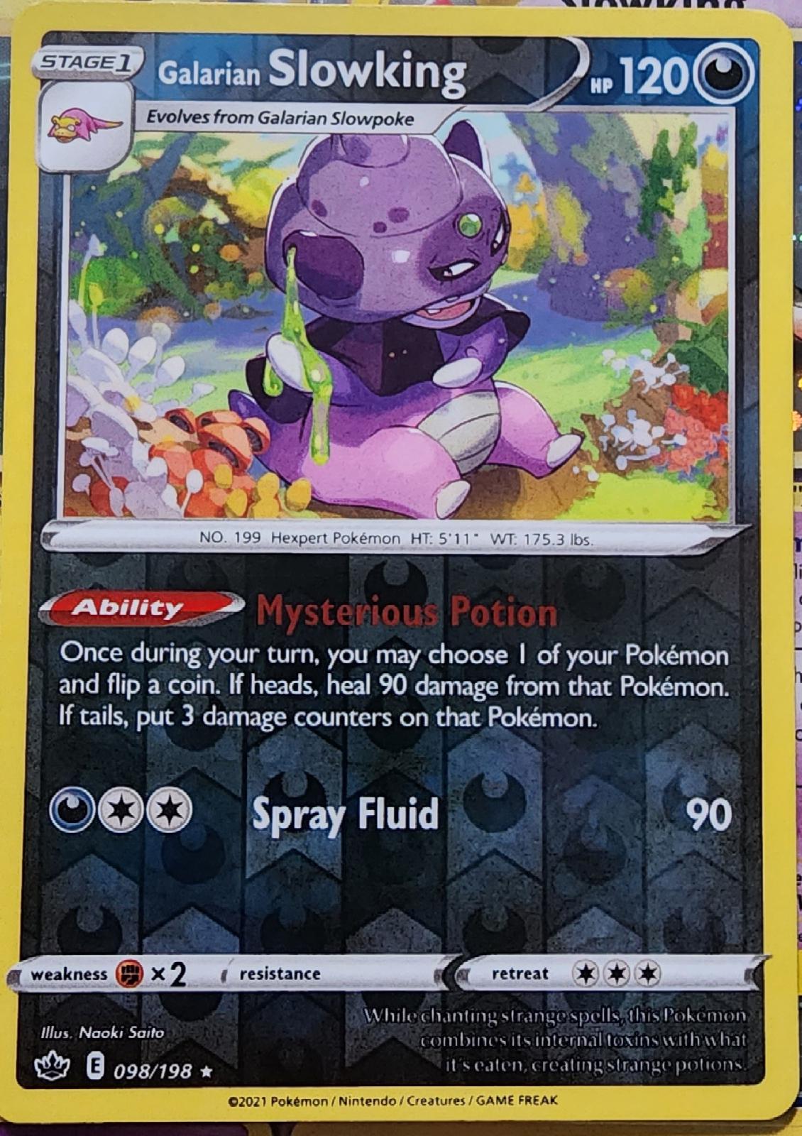 Galarian Slowking [Reverse Holo]