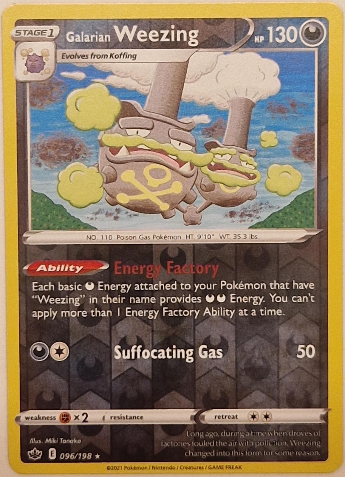 Galarian Weezing [Reverse Holo]