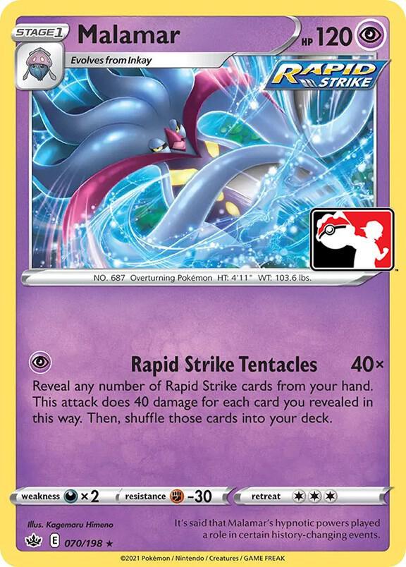 Chilling Reign Malamar [Prize-Pack] Pokémon card