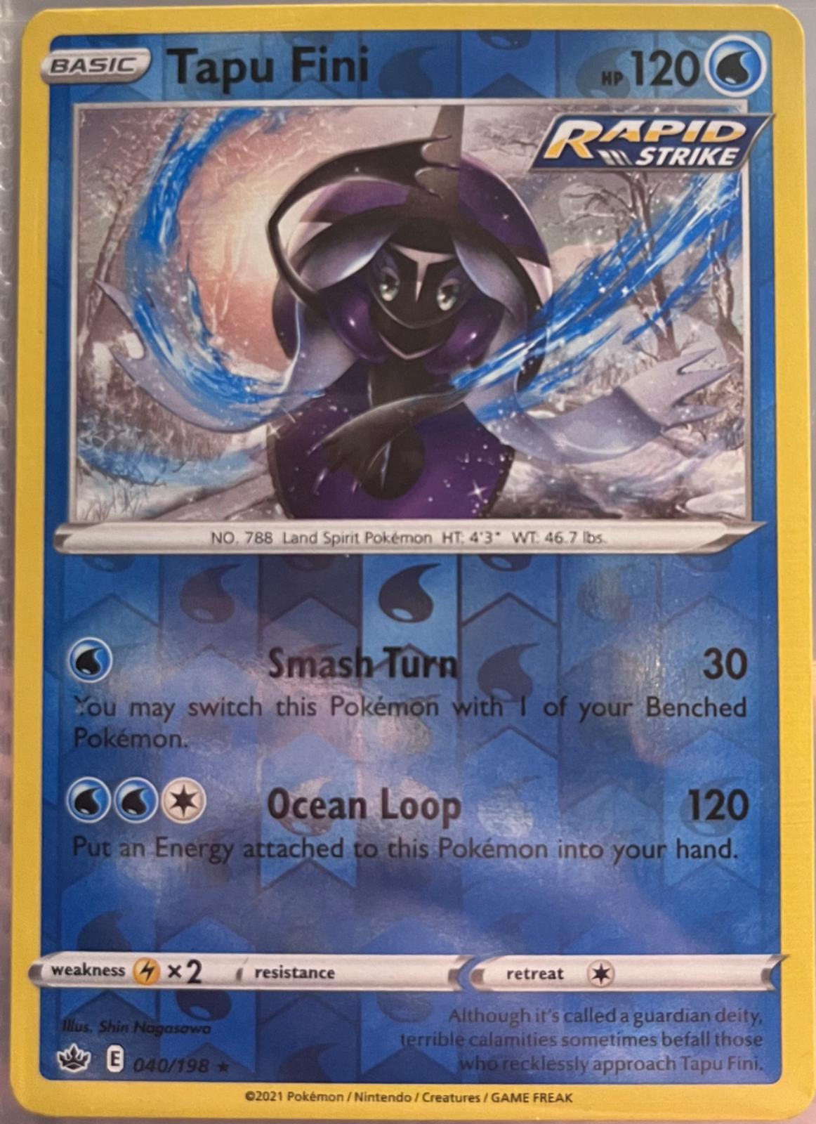 Tapu Fini [Reverse Holo]