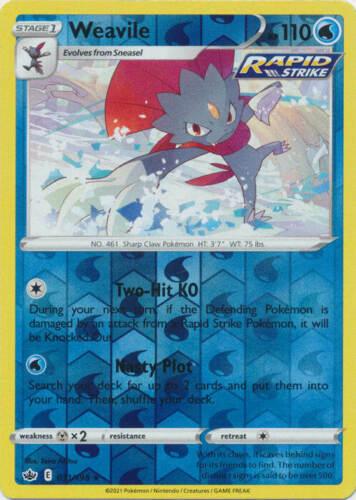 Weavile [Reverse Holo]