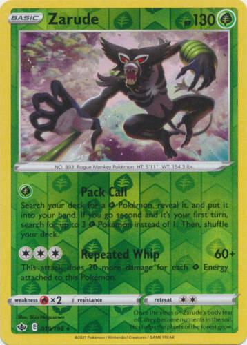 Zarude [Reverse Holo]