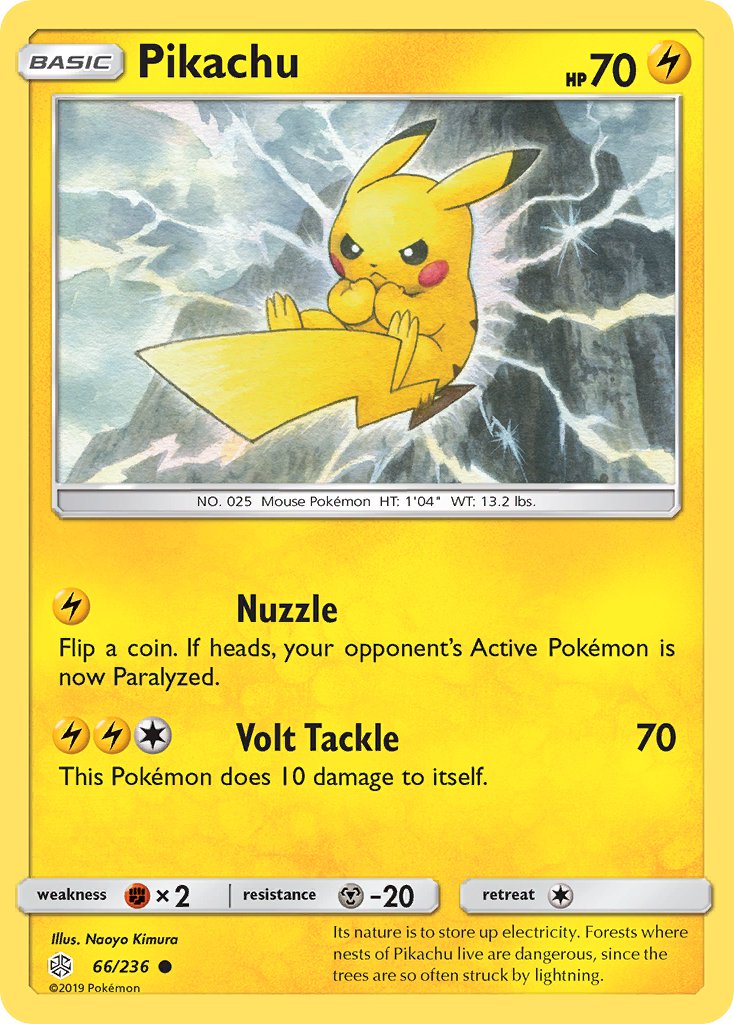 Cosmic Eclipse Pikachu Pokémon card