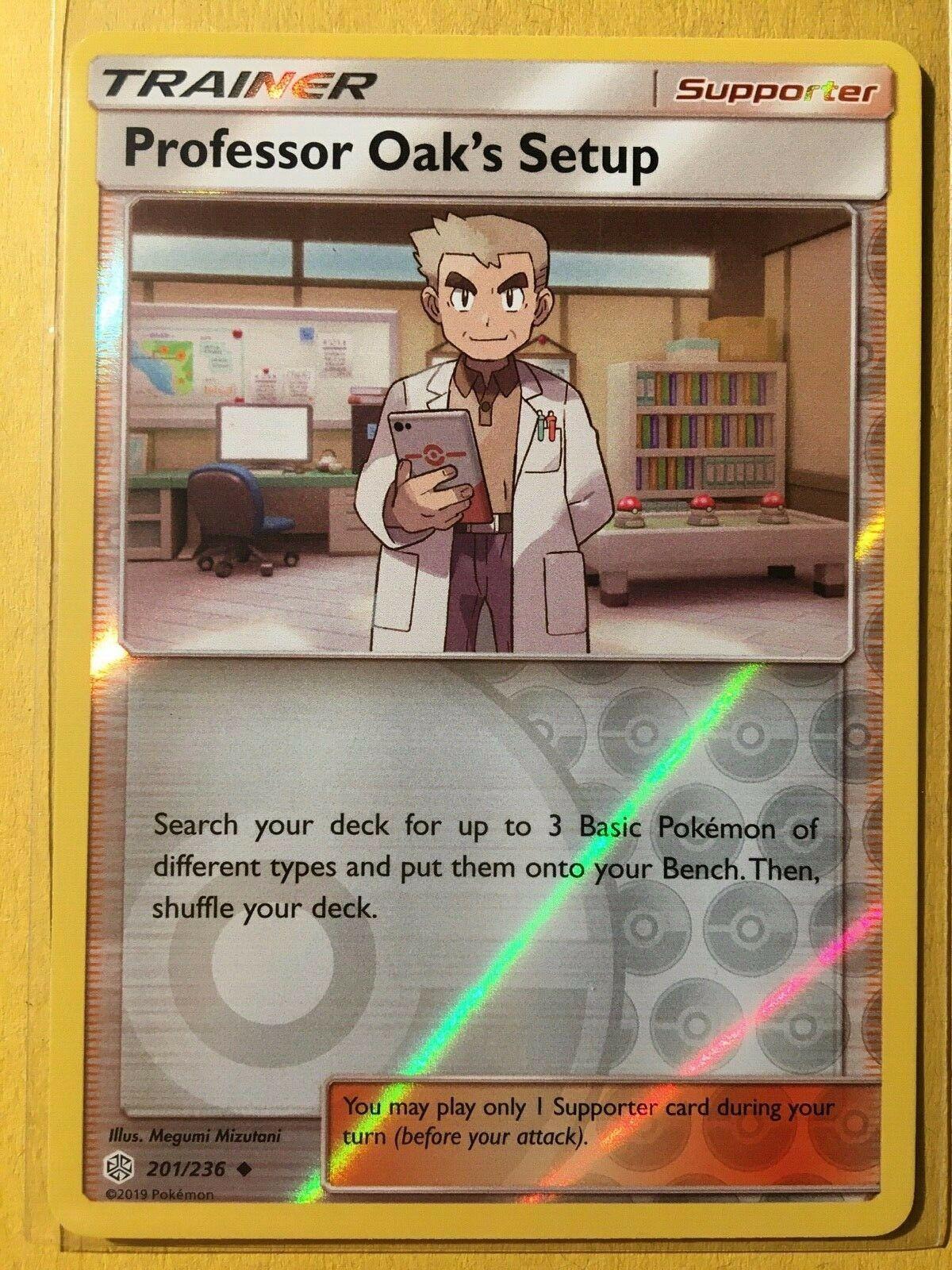 Professor Oak's Setup [Reverse Holo]