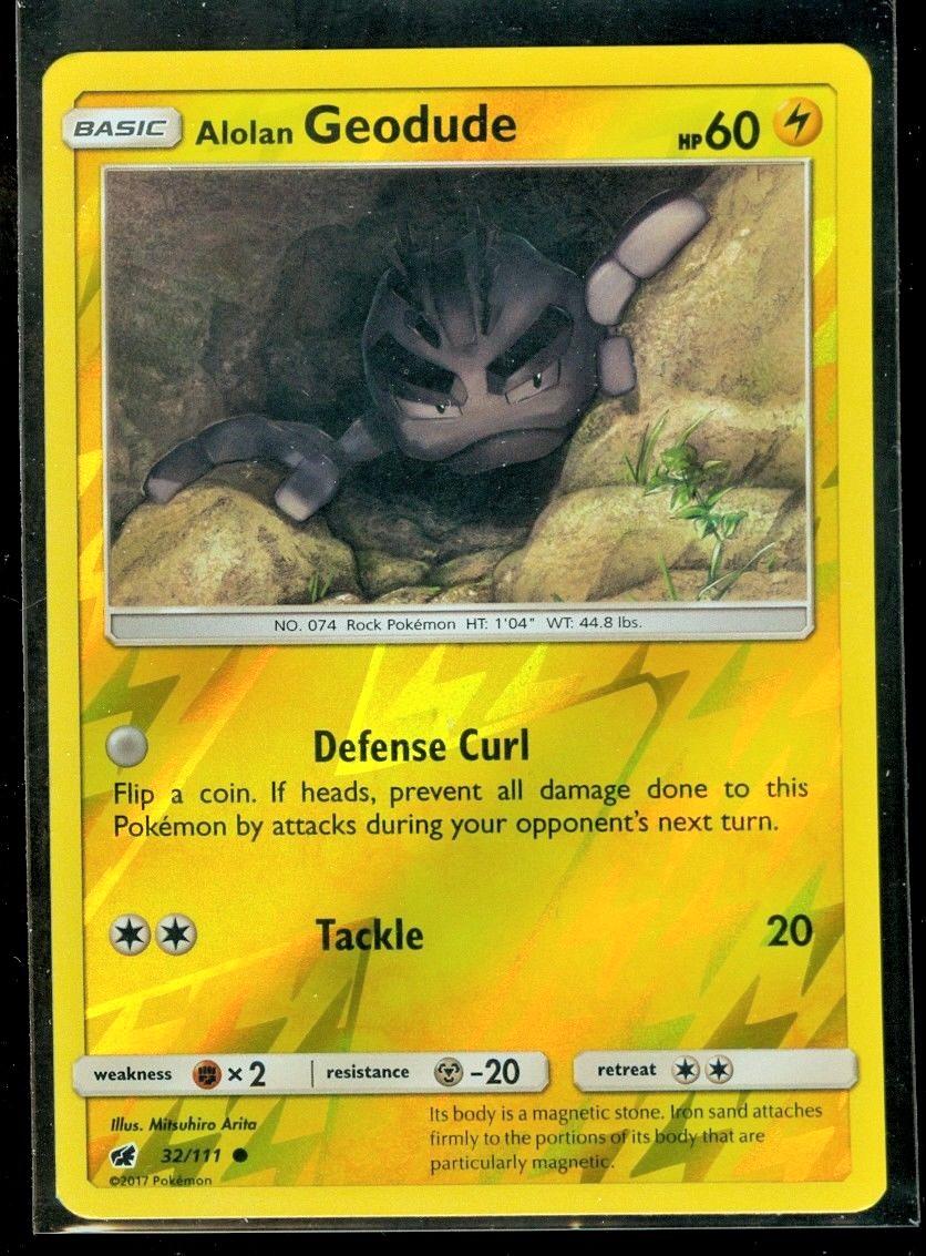 Alolan Geodude [Reverse Holo]