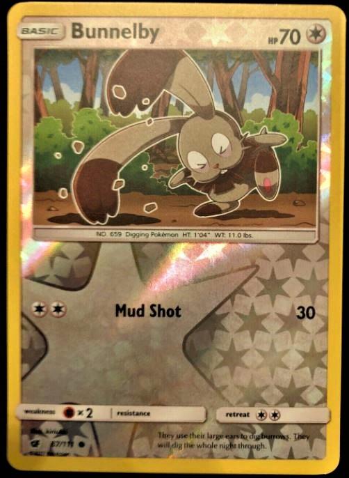 Bunnelby [Reverse Holo]