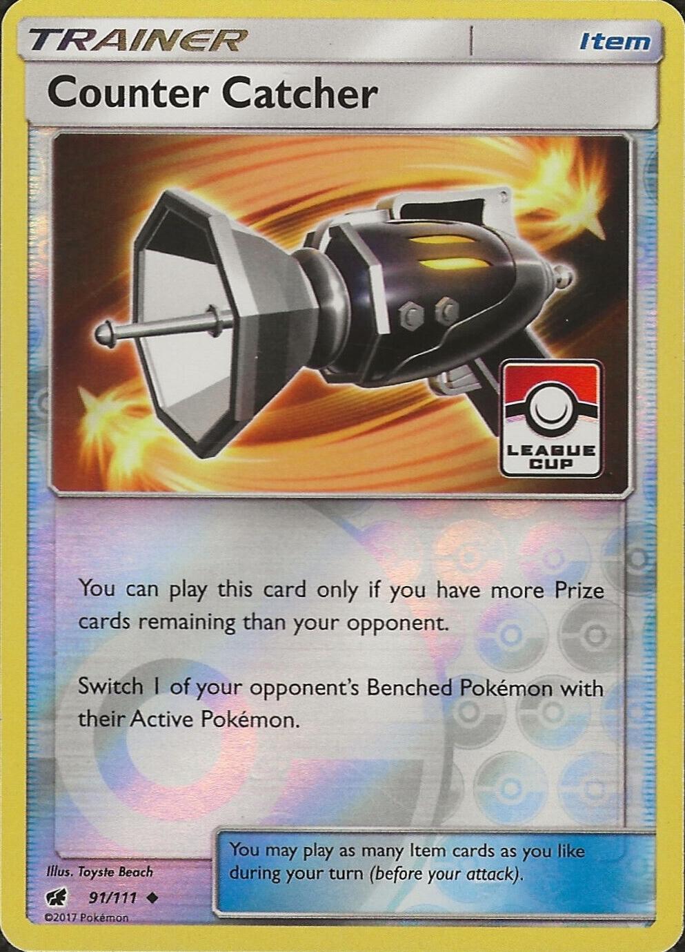 Crimson Invasion Counter Catcher [League-Cup] Pokémon card