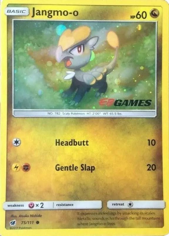 Crimson Invasion Jangmo-O [Eb-Games] Pokémon card
