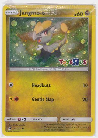 Crimson Invasion Jangmo-o [Toys-R-Us] Pokémon card
