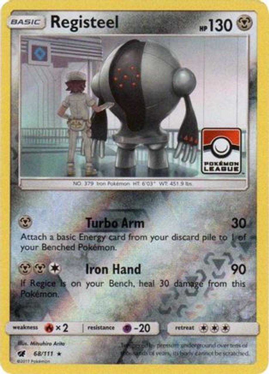 Crimson Invasion Registeel [Pokemon-League] Pokémon card