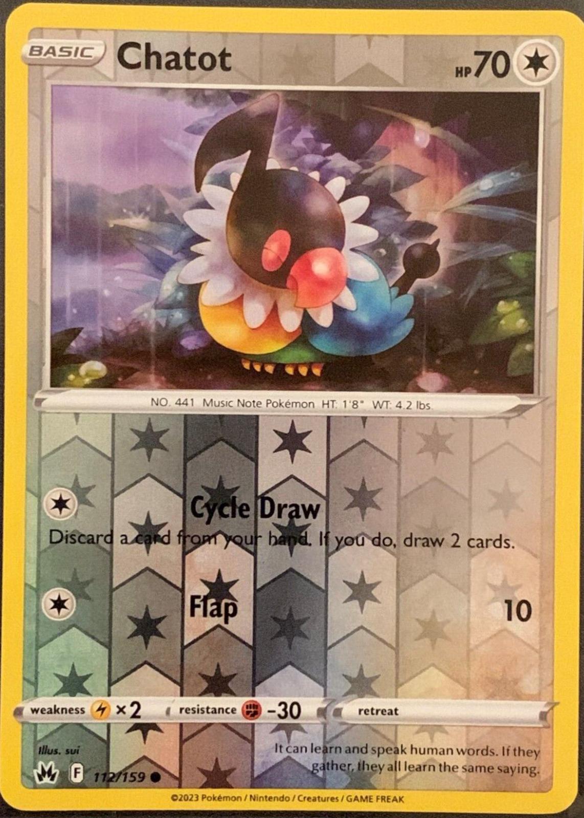 Chatot [Reverse Holo]