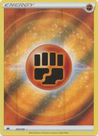 Crown Zenith Fighting Energy [Holo] Pokémon card