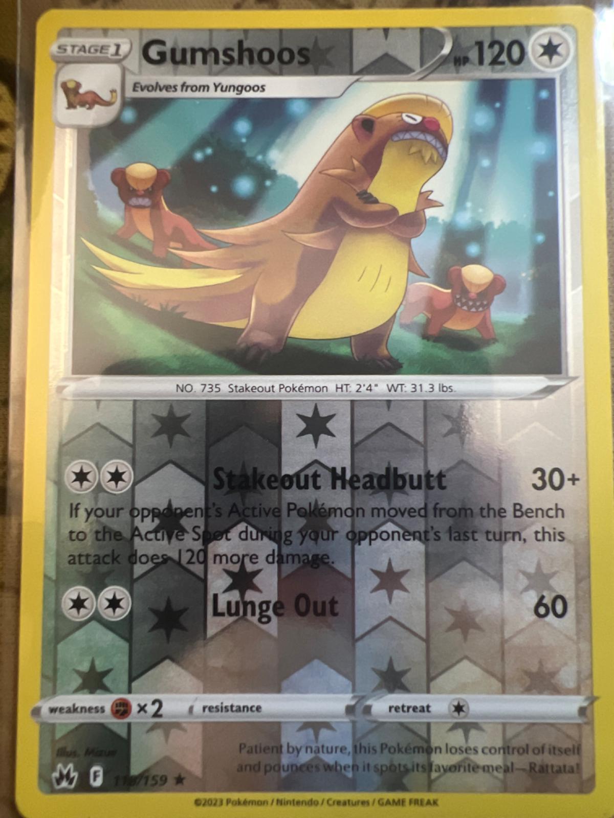 Gumshoos [Reverse Holo]