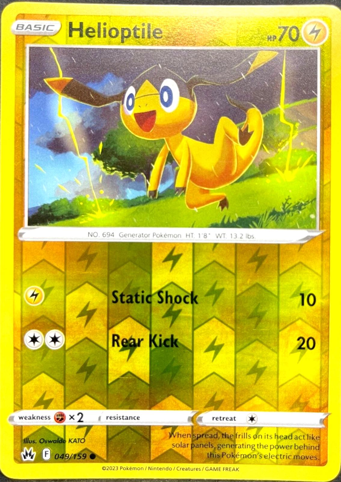 Helioptile [Reverse Holo]