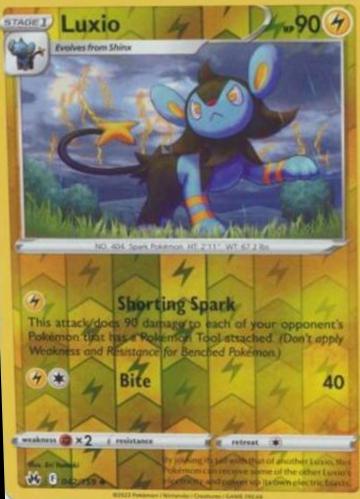 Luxio [Reverse Holo]