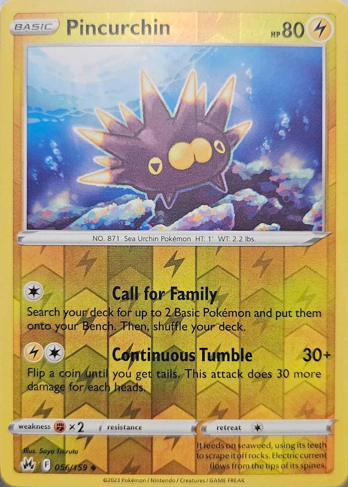 Pincurchin [Reverse Holo]