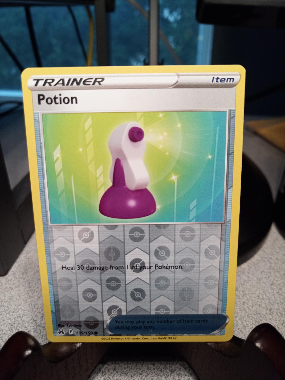 Crown Zenith Potion [Reverse Holo] Pokémon card
