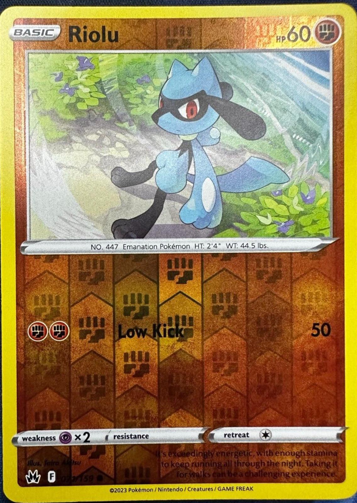 Riolu [Reverse Holo]