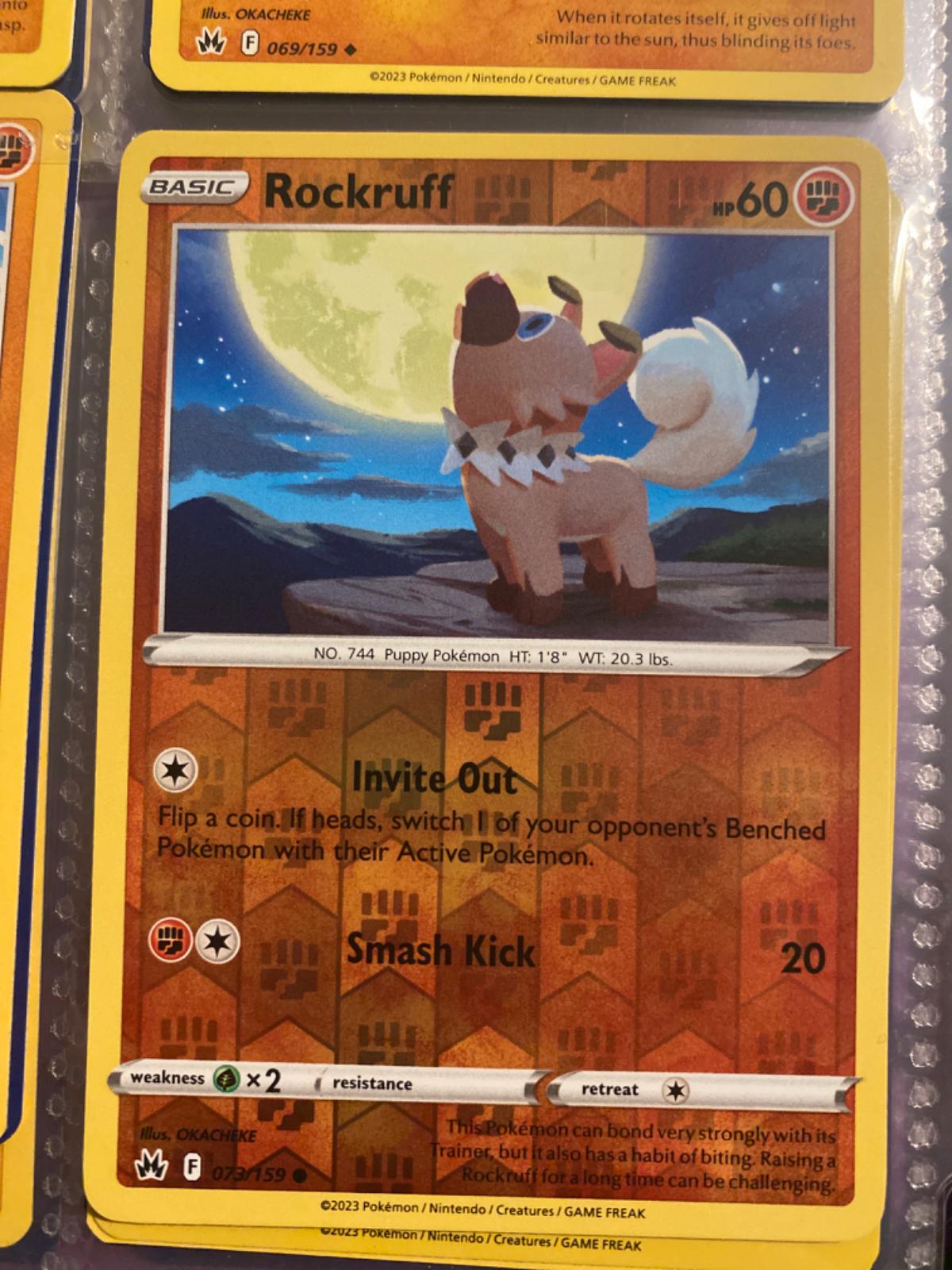 Rockruff [Reverse Holo]