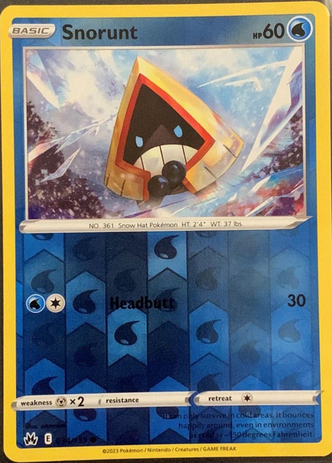 Snorunt [Reverse Holo]
