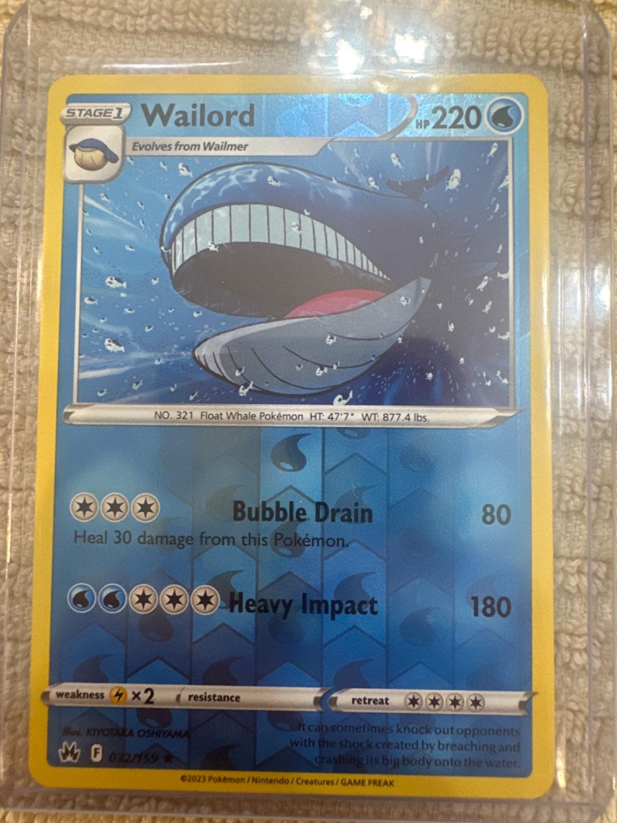 Wailord [Reverse Holo]