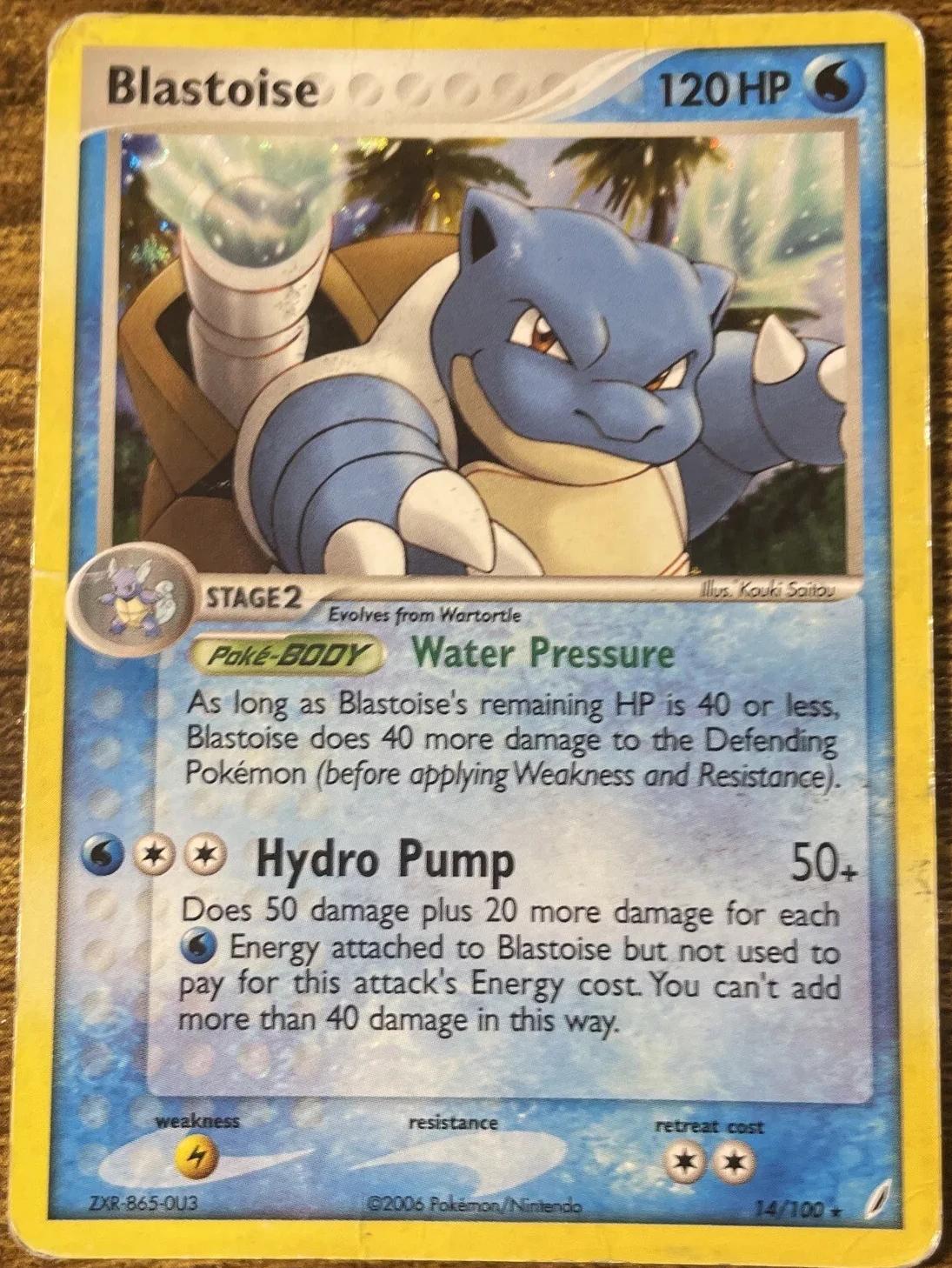 Crystal Guardians Blastoise [Cosmos-Holo] Pokémon card