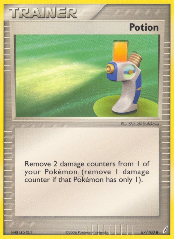 Crystal Guardians Potion Pokémon card