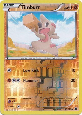 Timburr [Reverse Holo]