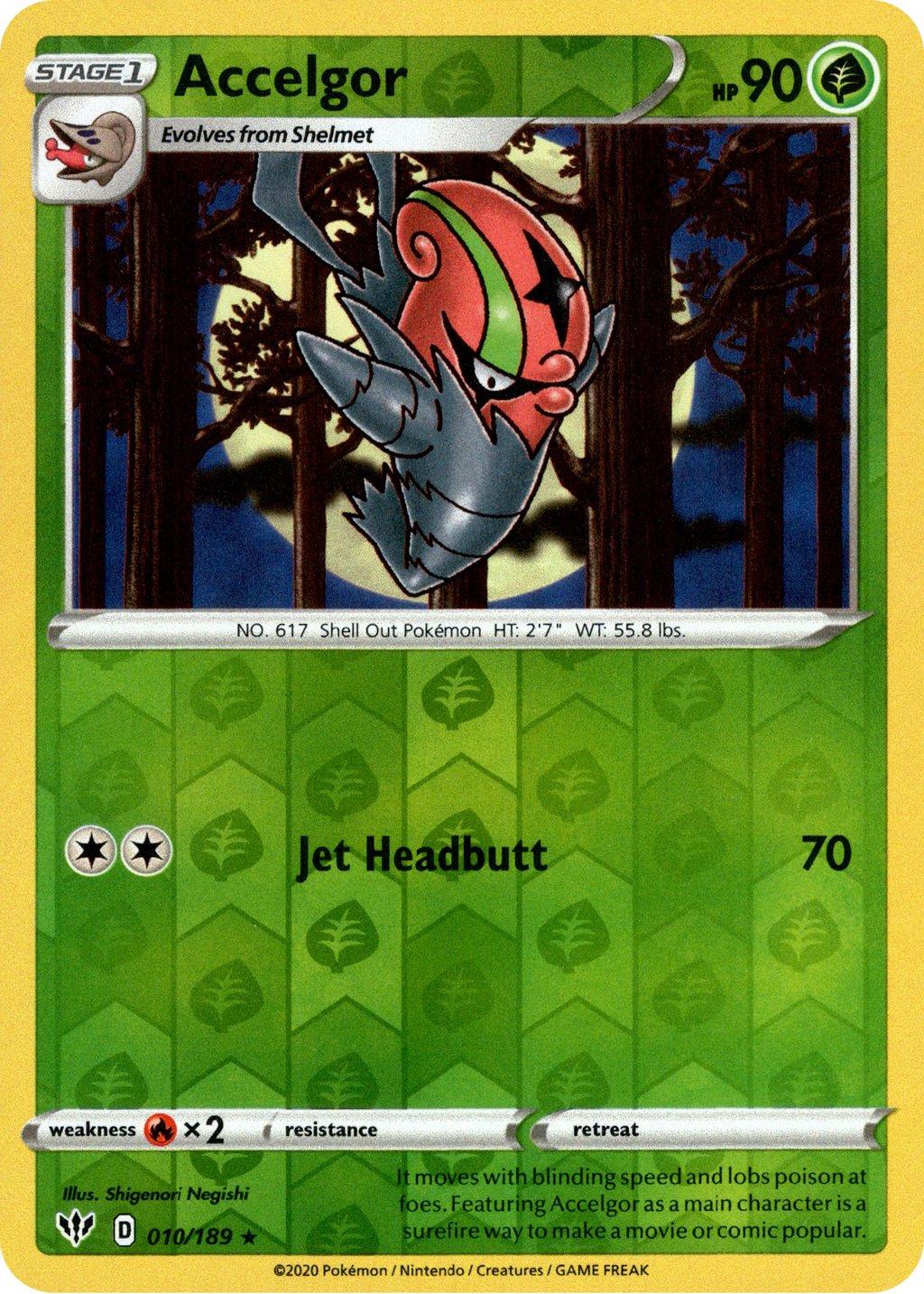 Accelgor [Reverse Holo]