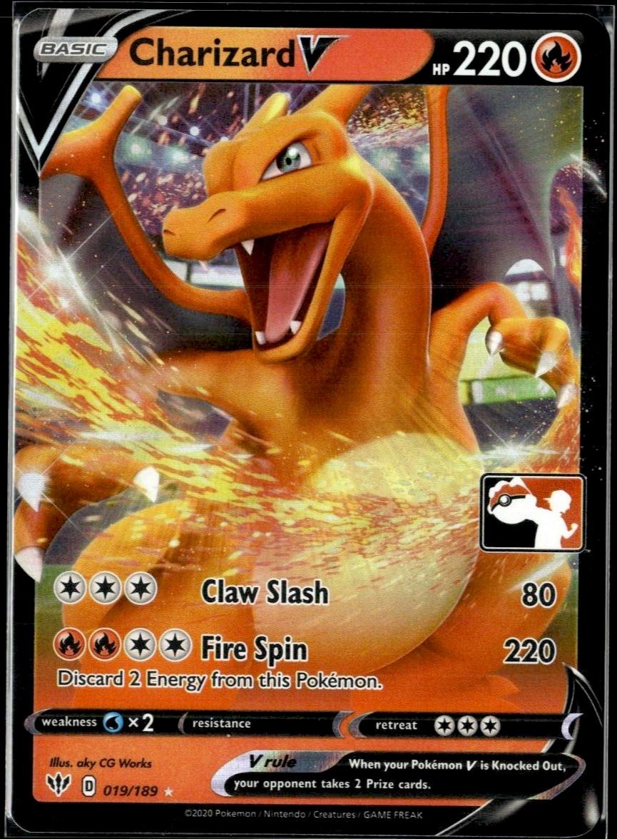 Darkness Ablaze Charizard V [Play] Pokémon card