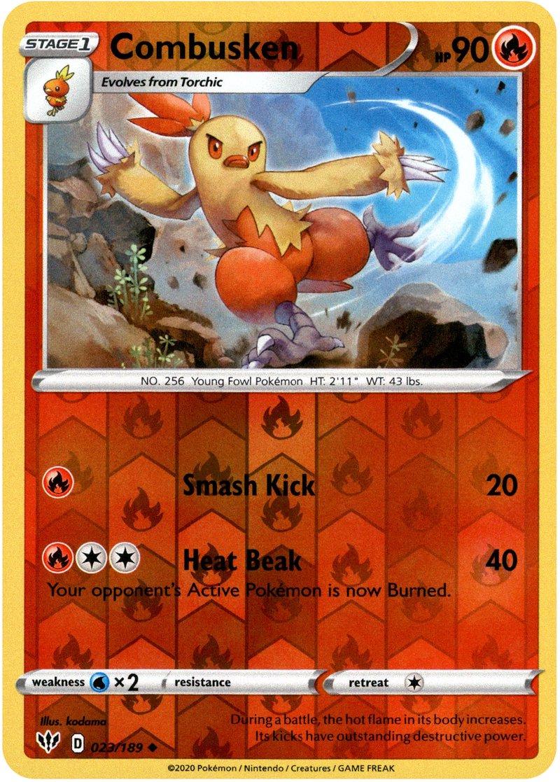 Combusken [Reverse Holo]