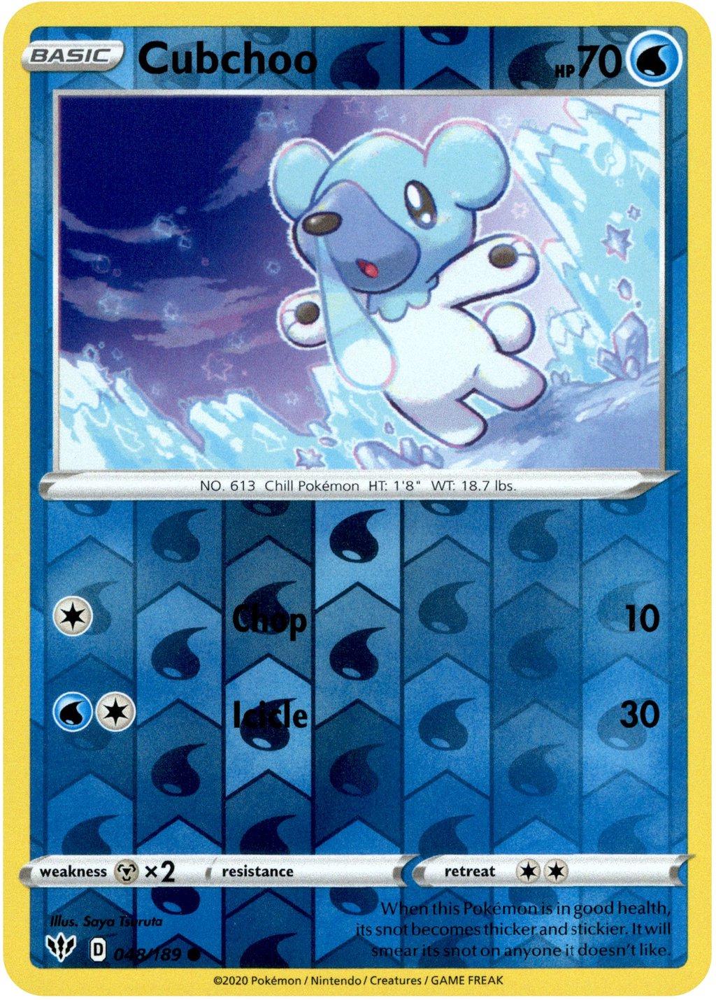 Cubchoo [Reverse Holo]