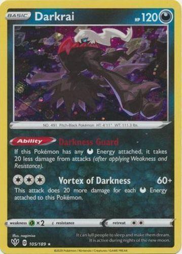 Darkness Ablaze Darkrai [Cosmos-Holo] Pokémon card
