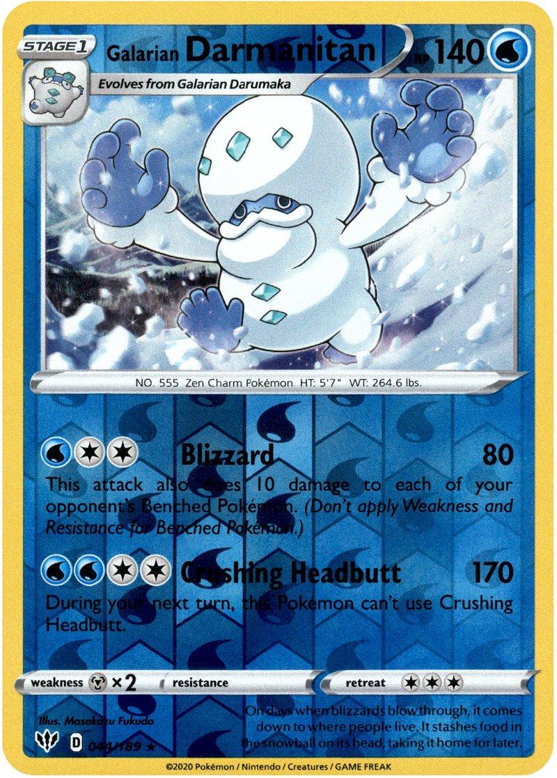Galarian Darmanitan [Reverse Holo]