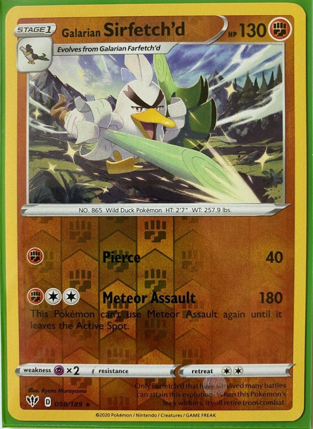 Galarian Sirfetch'd [Reverse Holo]