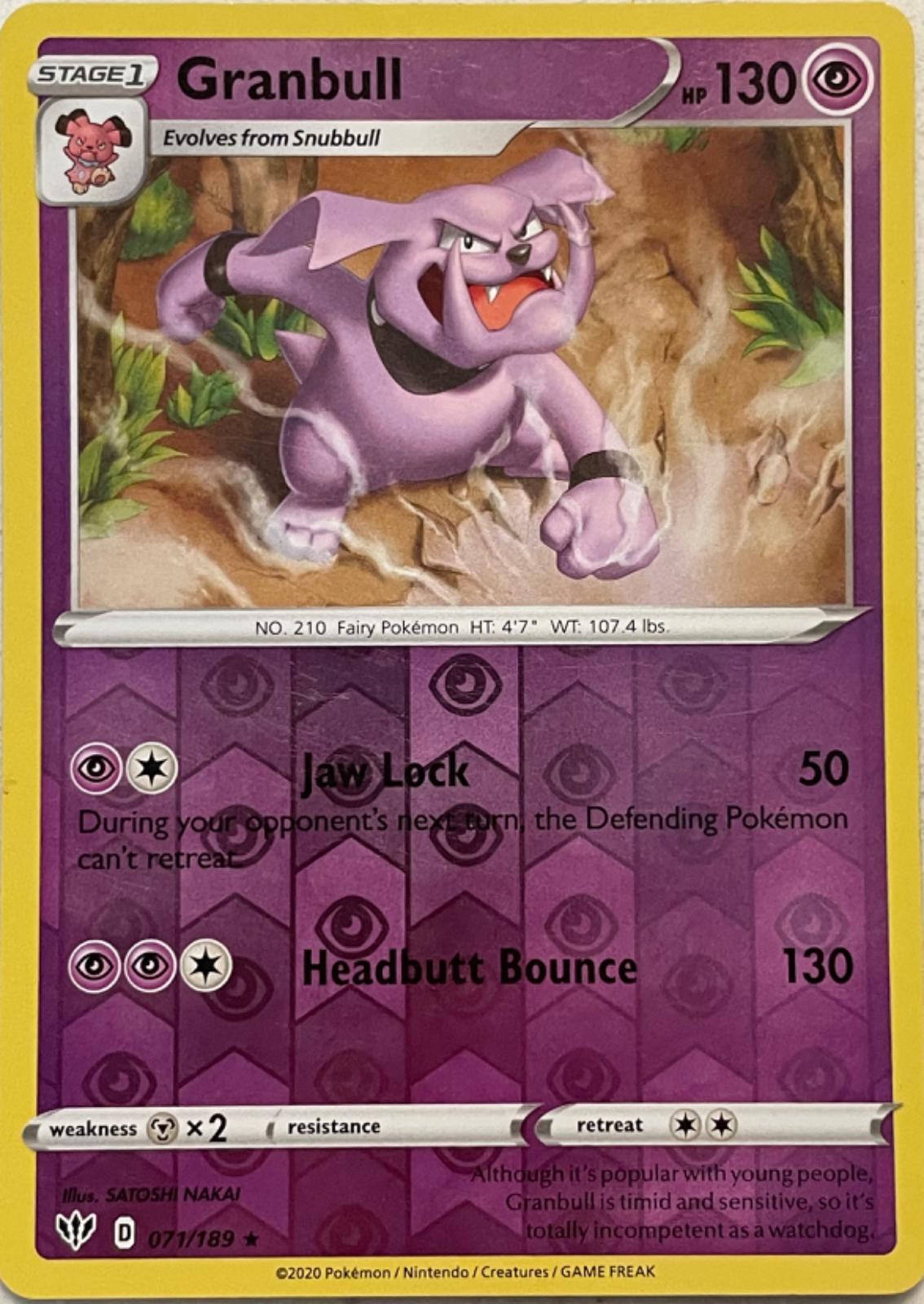 Granbull [Reverse Holo]