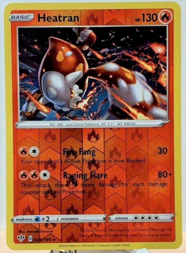 Heatran [Reverse Holo]