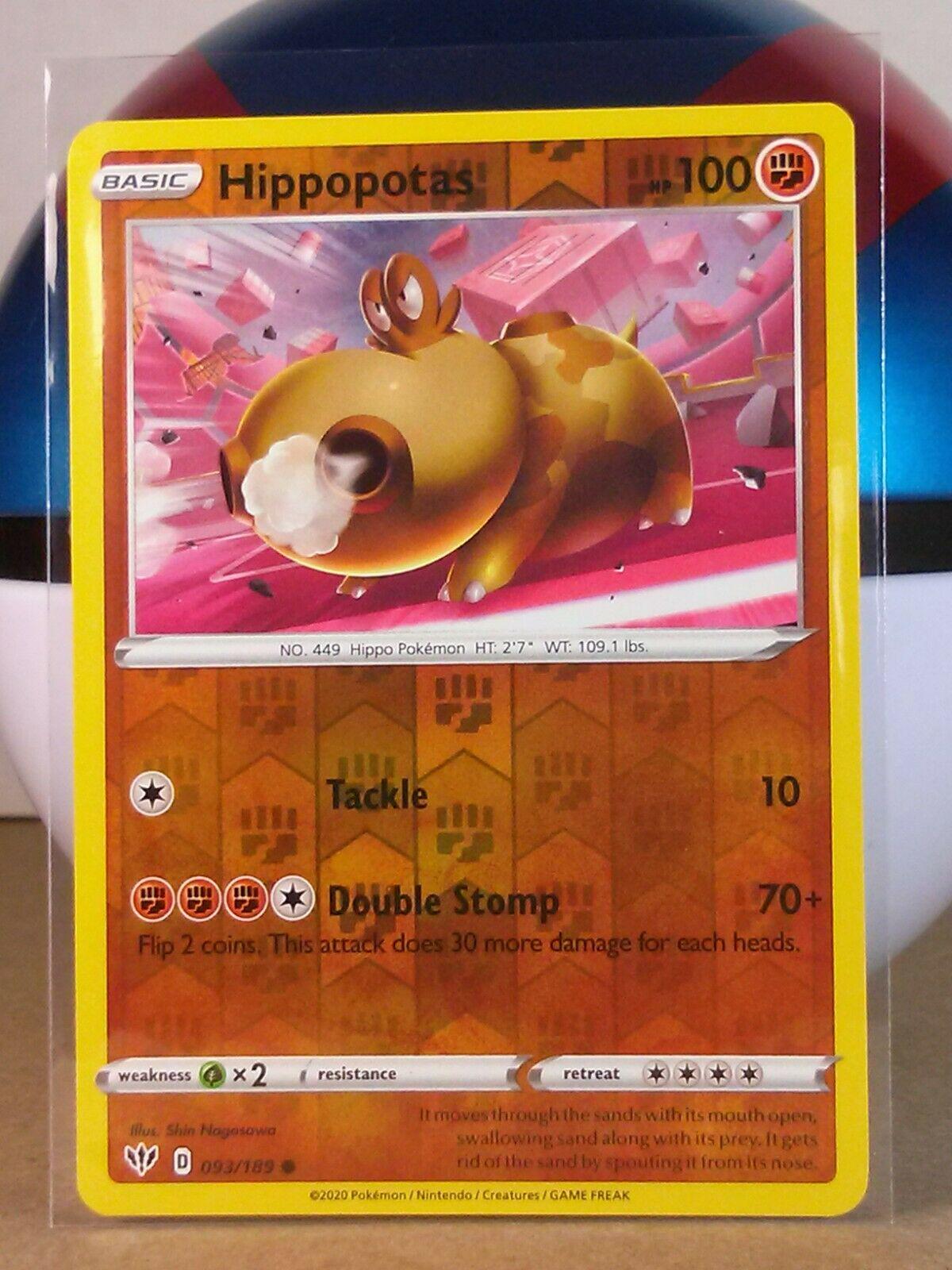 Hippopotas [Reverse Holo]