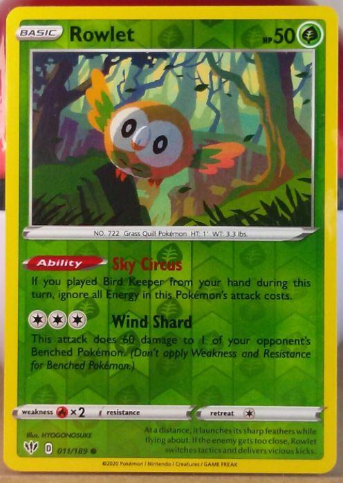 Rowlet [Reverse Holo]