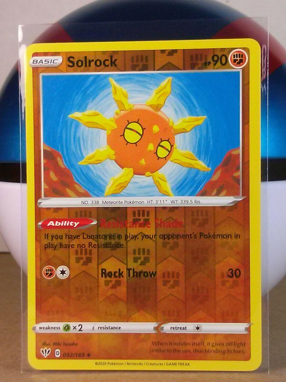 Solrock [Reverse Holo]