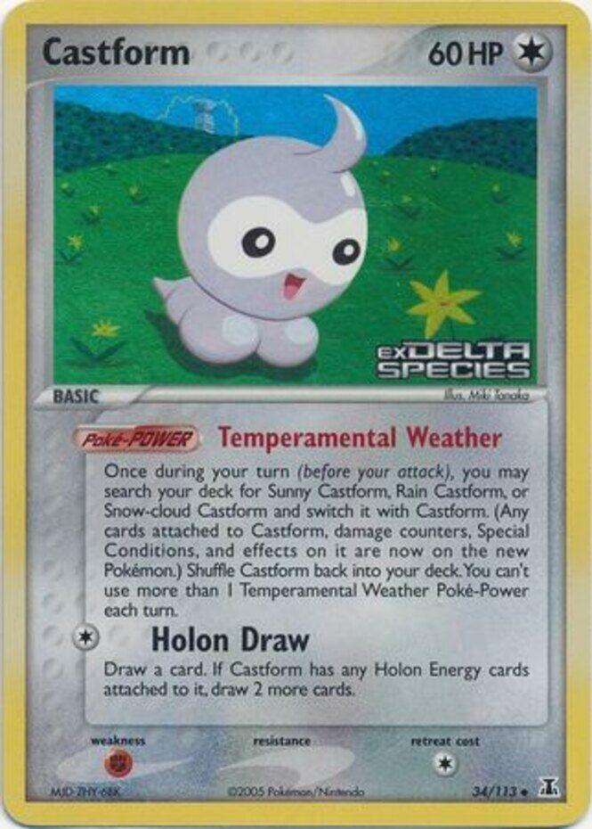 Castform [Reverse Holo]