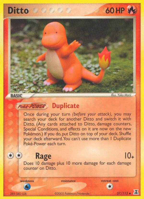 Delta Species Ditto Pokémon card