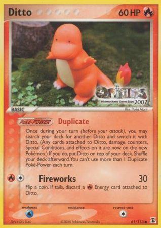 Delta Species Ditto Charmander [Origins] Pokémon card