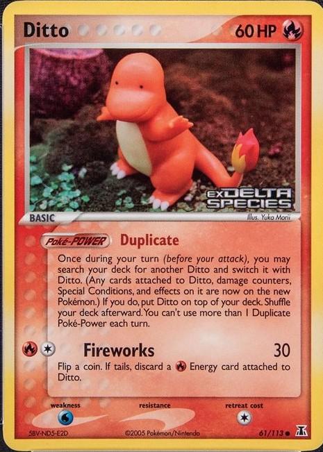 Ditto Charmander [Reverse Holo]