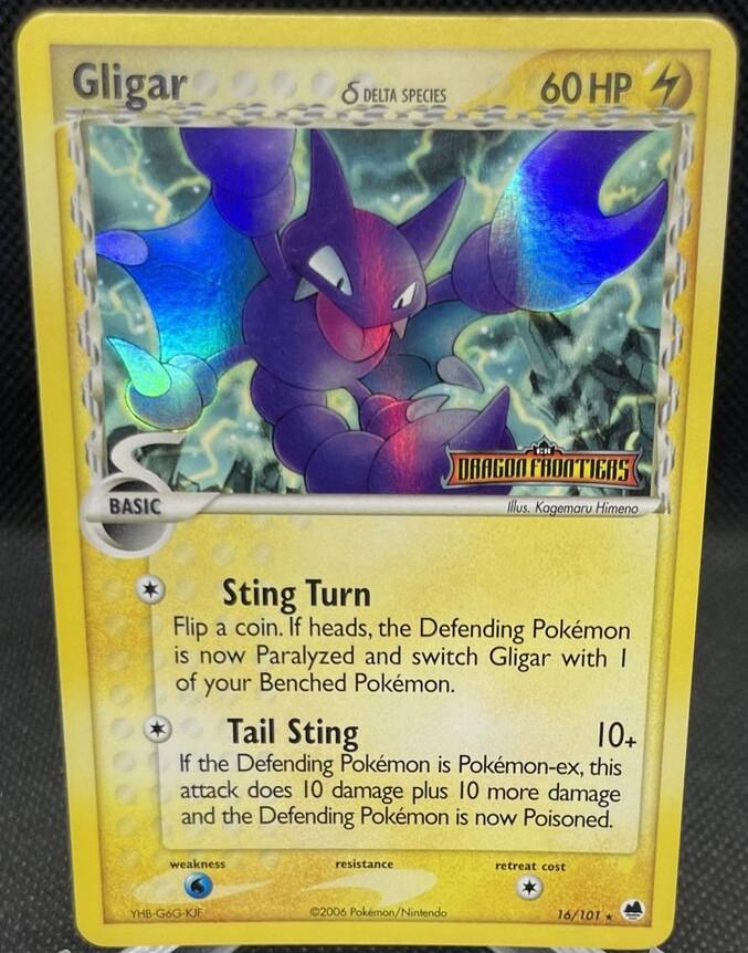 Delta Species Gligar [Stamped] Pokémon card