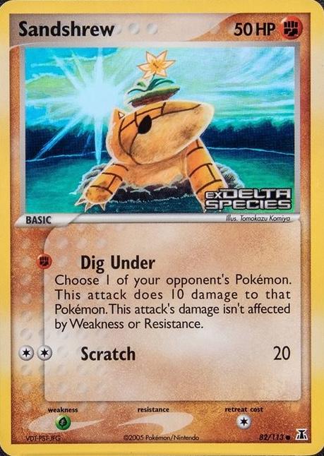 Sandshrew [Reverse Holo]
