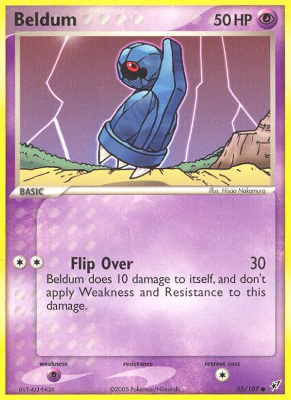 Deoxys Beldum Pokémon card