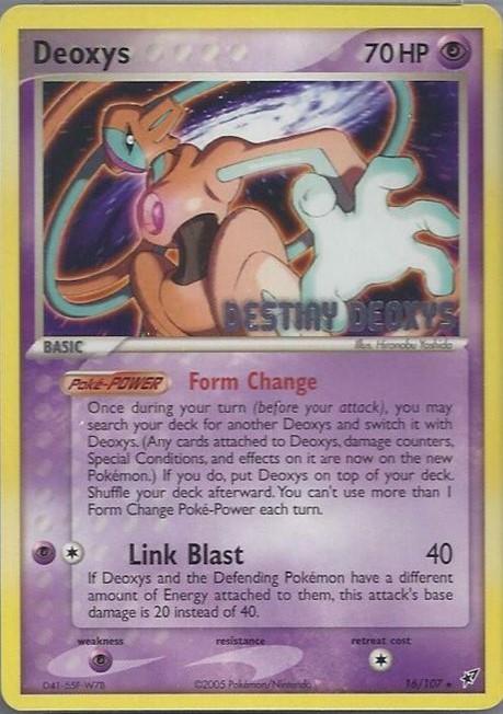 Deoxys Deoxys [Destiny-Deoxys] Pokémon card