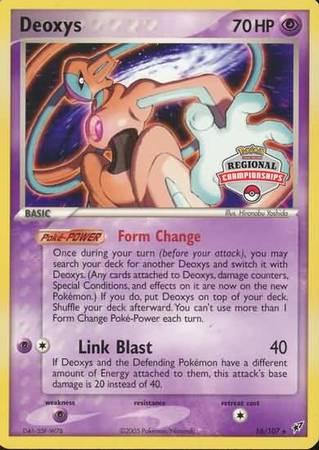 Deoxys Deoxys [Regional-Championships] Pokémon card