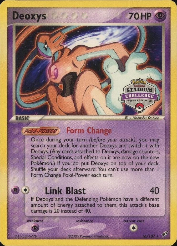 Deoxys Deoxys [Stadium-Challenge] Pokémon card